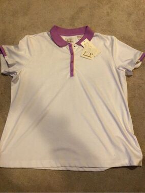 NWT E.P Pro Tour Tech Golf Polo Shirt